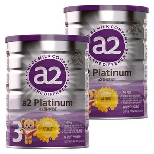 에이투밀크 뉴오리진 a2플래티넘 단백질 분유 3단계, 900g, 2개