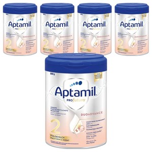 압타밀 프로푸투라 듀오어드밴스 분유 2단계, 5개, 800g