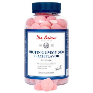 닥터브라이언 비오틴 구미 5000 피치 플레이버