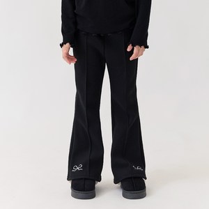 베베쥬 윈터 리본 부츠컷 팬츠