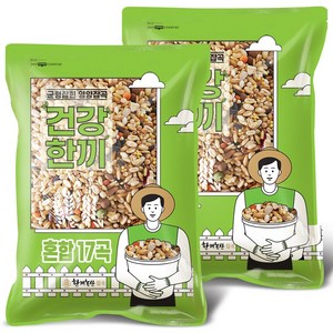한끼농산 혼합잡곡 17곡 10kg (5kgx2봉)