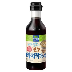 면사랑 프리미엄 만능 바지락육수, 1개, 500ml