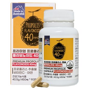 제너럴라이프 프리미엄 프로폴리스 캡슐 플라보노이드 40mg 40.5g, 1개, 90정