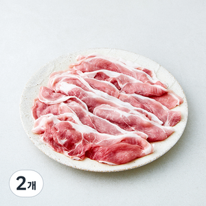 [로켓프레시] 선진포크한돈 앞다리 불고기용 (냉장), 2개, 500g